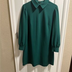 Alexia Admor Teal Long Sleeve Dress
